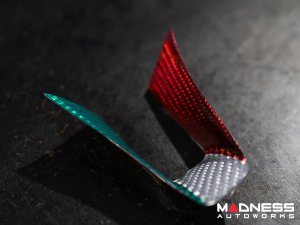 Alfa Romeo Giulia Steering Wheel Trim - Carbon Fiber - Lower Trim Piece - Pre '20 - Italian Theme - Feroce Carbon